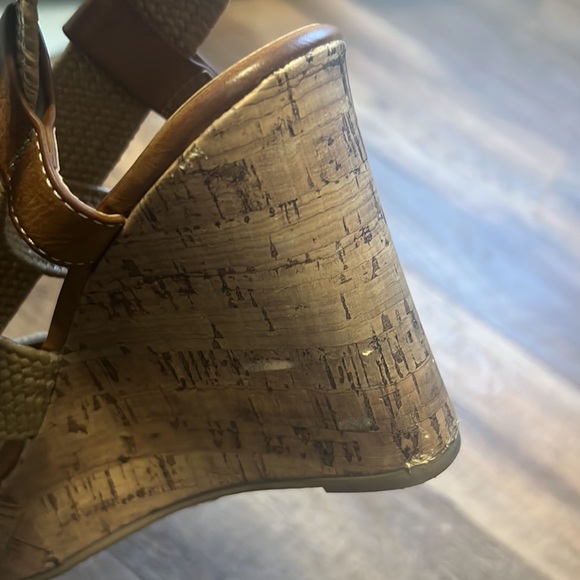 Jellypop Makenna Strappy Cork Sandals - 7.5 - Picture 8 of 9